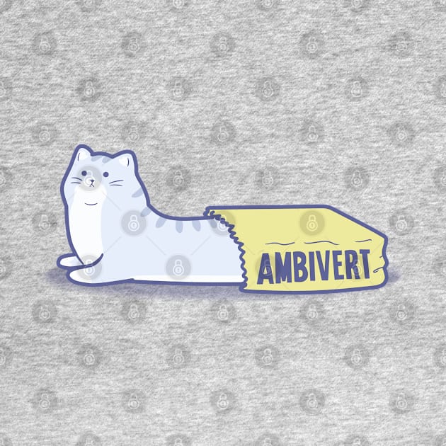 Ambivert - Purrsonality Cats by 1 in 100